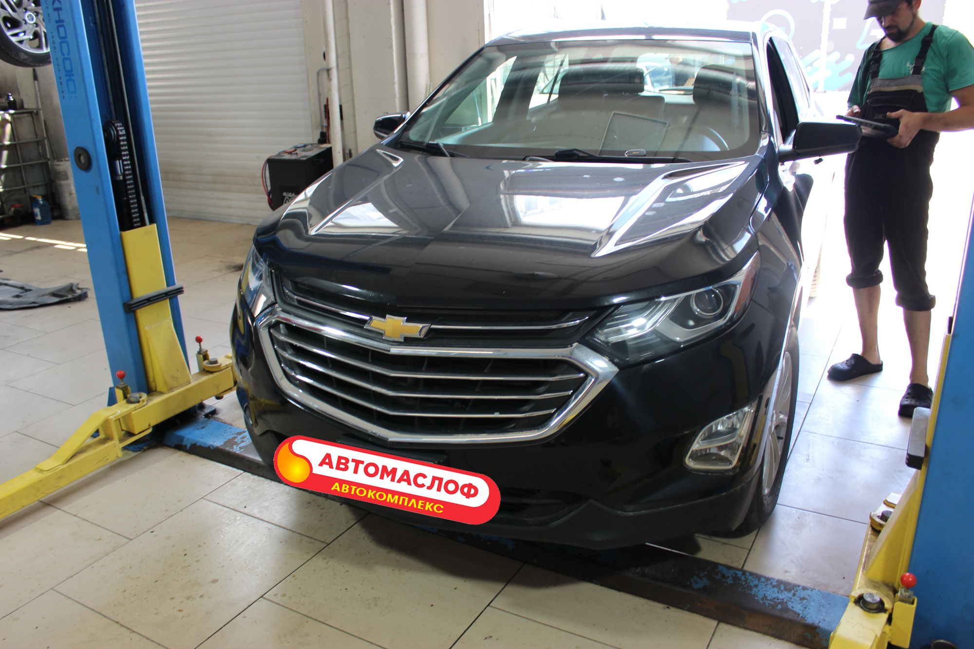 Аппаратная замена масла в АКПП Chevrolet Equinox 6T40