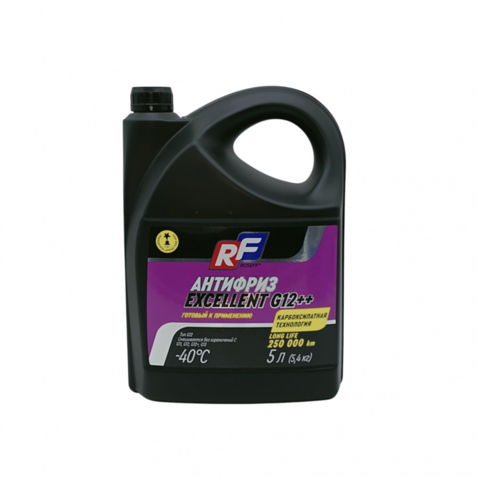 Антифриз  ANTIFREEZE EXCELLENT G12++ 5 кг  RUSEFF
