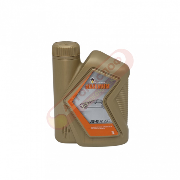 Роснефть Maximum 5w40 SG/CD 1л