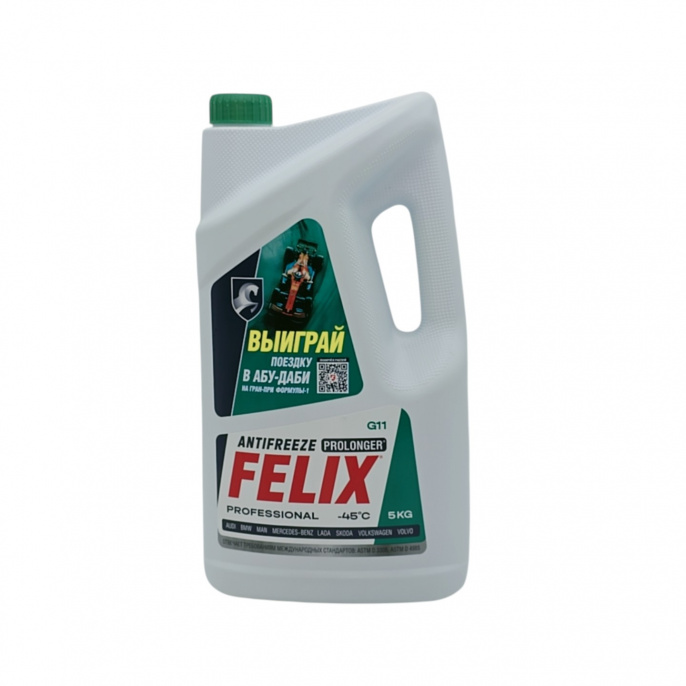 FELIX Антифриз PROLONGER -40 G11 5 кг (зеленый) 430206031