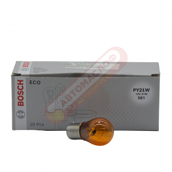 Лампа 12V PY21W 21W BAU15s ECO 1987302812