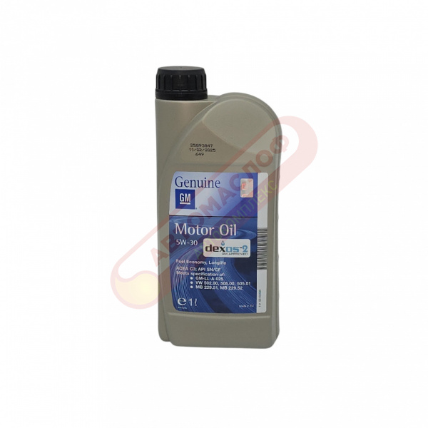 General Motors Dexos2 Longlife 5w30 1л 93165690