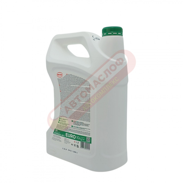 Sintec Антифриз Euro зелёный G11 10кг 