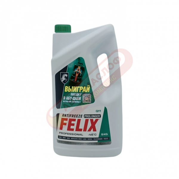 FELIX Антифриз PROLONGER -40 G11 5 кг (зеленый) 430206031