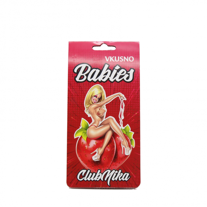 Ароматизатор подвесной BABIES Клубника 
