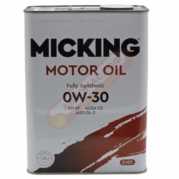 MICKING EVO1 0w30 API SP ACEA C2 4л M2123