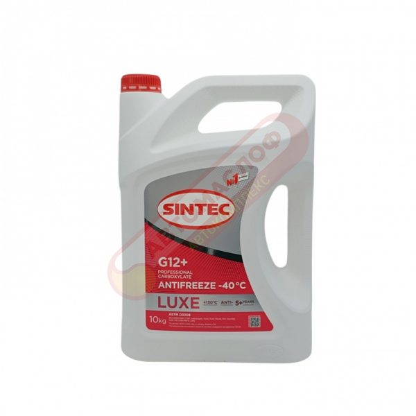 Sintec Антифриз LUX красный G12+ 10кг 756665