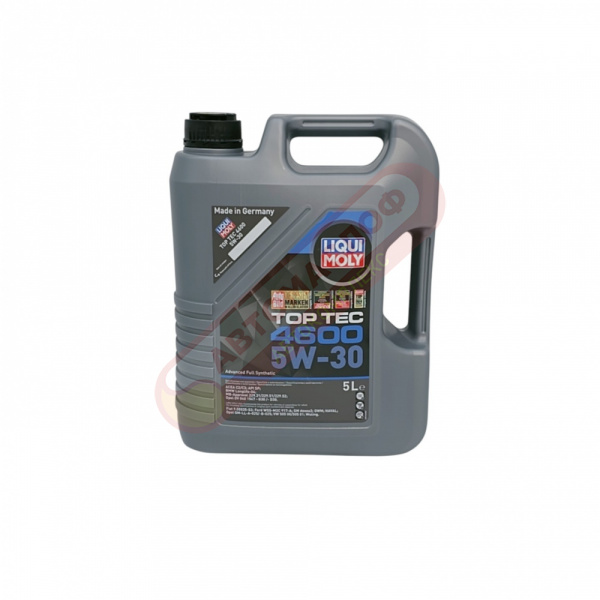 НС-синтетическое моторное масло Liqui Moly 5W-30 SN/CF TOP TEC 4600 5л